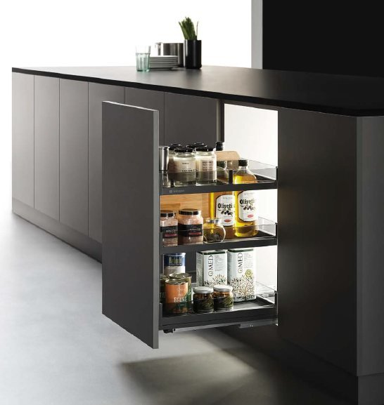 Base unit pull-out
