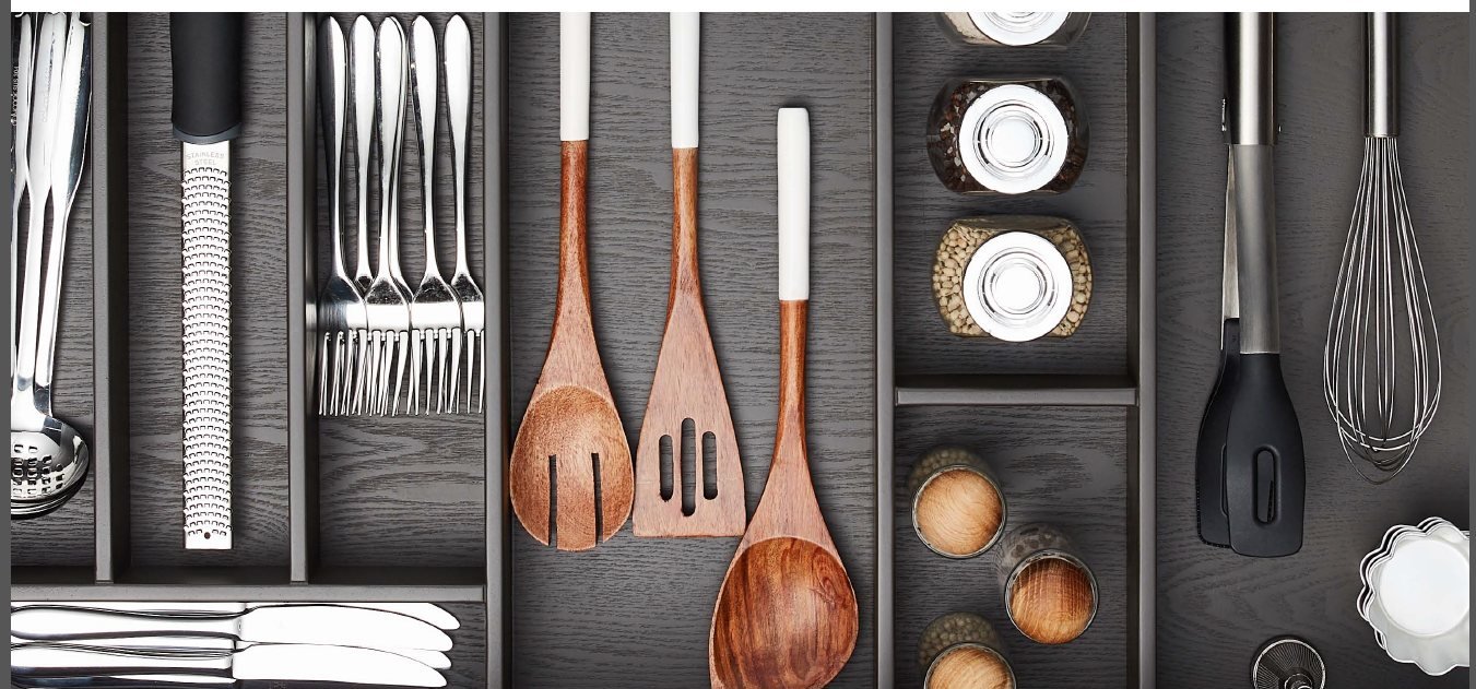 Cutlery and utensil inserts