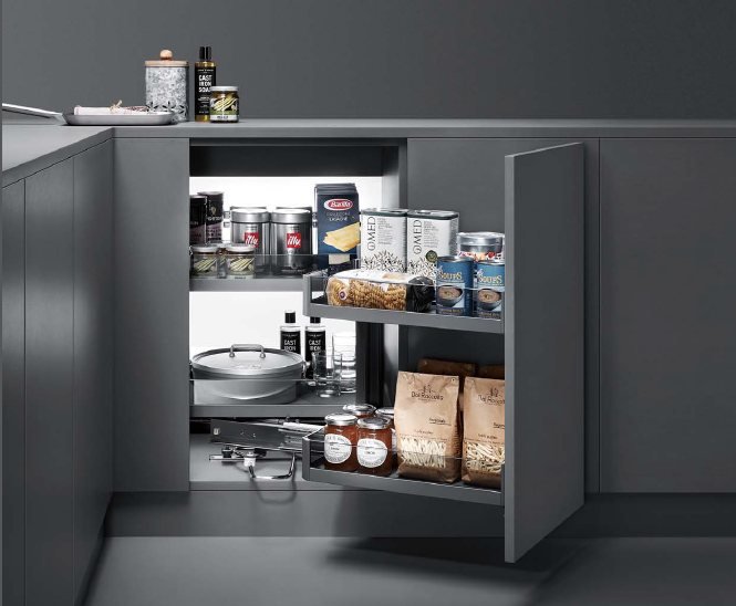 Magic corner unit