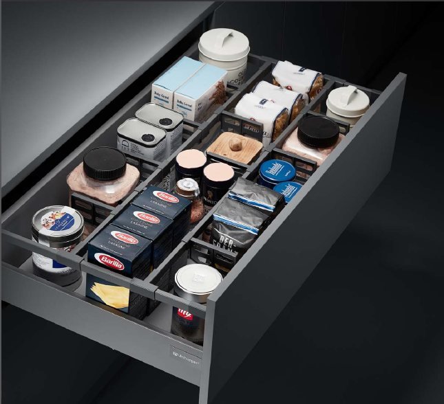 Deep pantry drawer