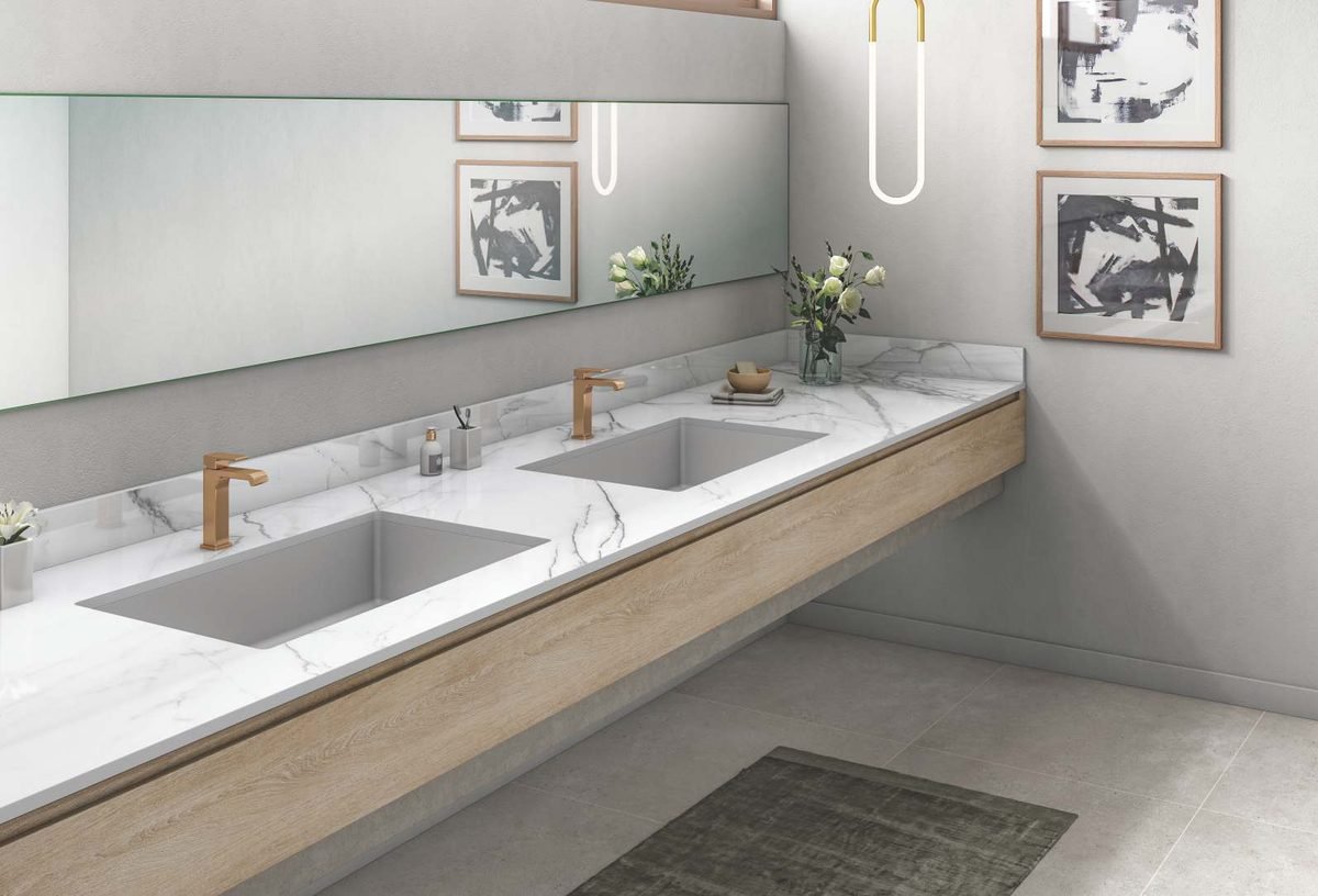 Lillac porcelain worktop surface
