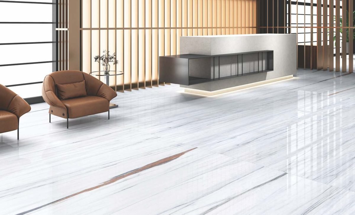 Macaubas porcelain worktop surface